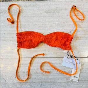 Bond-eye Bright Orange Swim Top NWT